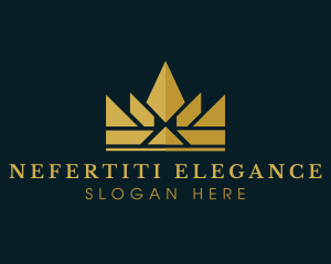 Elegant Pageant Crown logo design