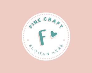 Cute Heart Boutique logo design