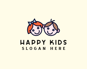 Smiling Kids Daycare logo design