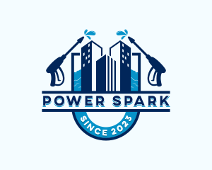 Building Power Washer Logo