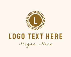 Wheat Bread - Organic Wheat Grain logo design