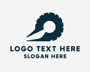 Logistics - Fast Wheel Letter O logo design