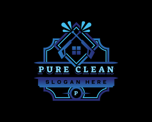 Housekeeping Pressure Wash logo design