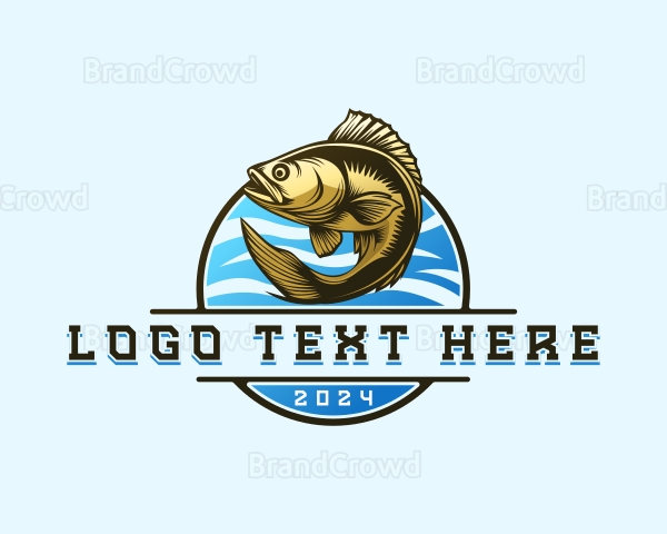 Fish Seafood Fisherman Logo