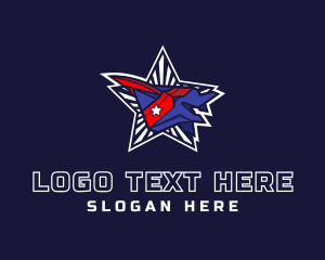 Airforce - American Fighter Jet logo design