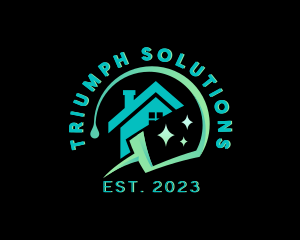 Squeegee House Cleaning Logo