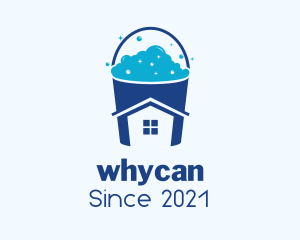 Pail - Clean House Bucket logo design