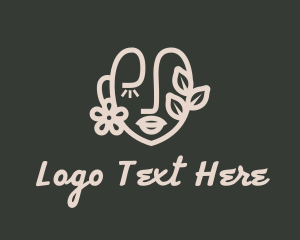 Therapy - Natural Beauty Face logo design