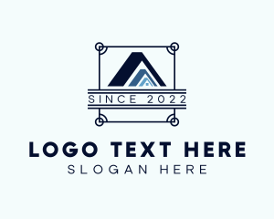Roof - House Roof Property logo design