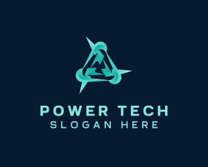 Company - Technology Developer Media logo design