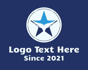 Generic - Star Wings Badge logo design