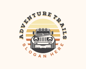 Adventure Vehicle Transport logo design