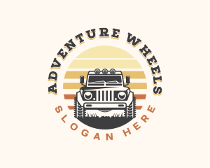 Adventure Vehicle Transport logo design