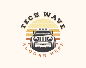 Adventure Vehicle Transport logo design