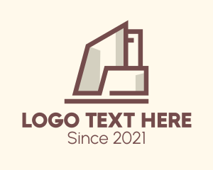 Color Block - Minimalist Contemporary Architecture logo design