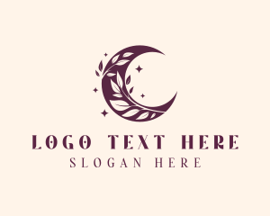 Organic - Moon Crescent Boutique logo design