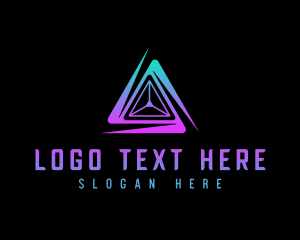 Developer - Agency Pyramid Technology logo design