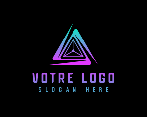 Agency Pyramid Technology logo design
