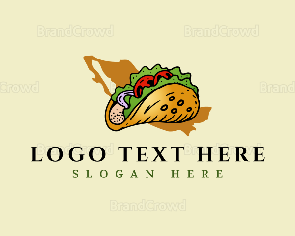 Mexico Taco Cuisine Logo