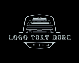 Garage - Muscle Car Vehicle logo design