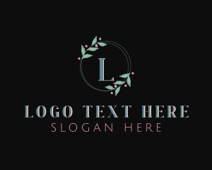 Elegant - Floral Watercolor Event logo design