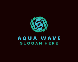 Spirit Wave Spiral logo design