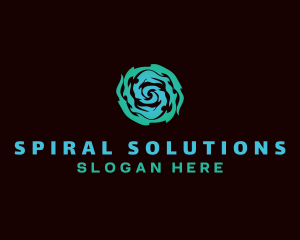 Spiral - Spirit Wave Spiral logo design