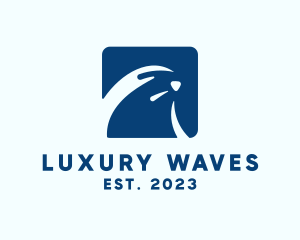 Ocean Sea Wave logo design