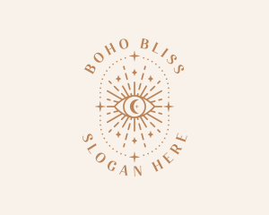 Boho - Mystical Boho Eye logo design