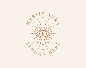 Mystical Boho Eye logo design