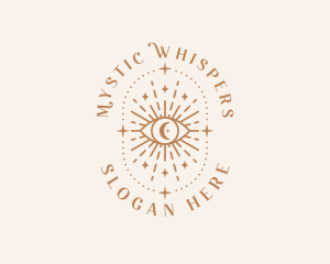 Mystical Boho Eye logo design