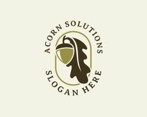 Acorn - Acorn Oak Leaf logo design