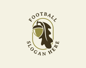 Badge - Acorn Oak Leaf logo design