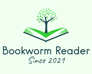 Nature Tree Book  logo design