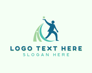 Human - Career Human Leadership logo design