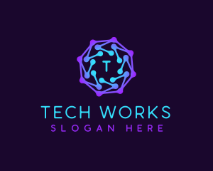 Cyber Tech Software logo design