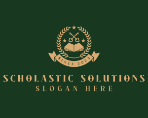 Scholastic - University Scholar Academy logo design