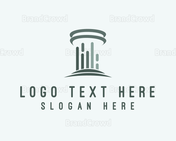 Architecture Concrete Pillar Logo