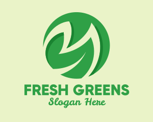 Salad - Green Salad Restaurant logo design