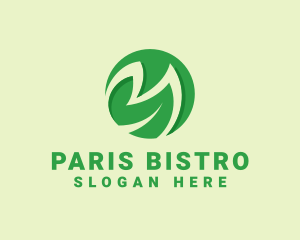 Green Salad Restaurant  logo design