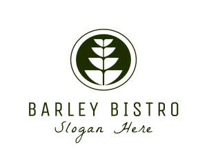 Barley - Wheat Plant Agriculture logo design