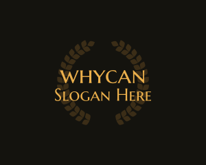 Vc Firm - Formal Legal Wreath logo design