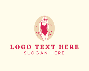 Dermatology - Sexy Lingerie Bikini logo design