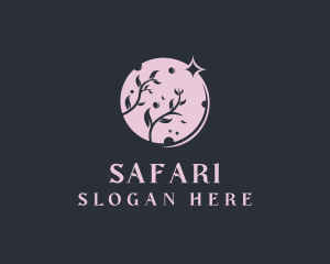 Moon Floral Art Studio Logo