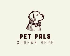 Pet Dog Puppy logo design