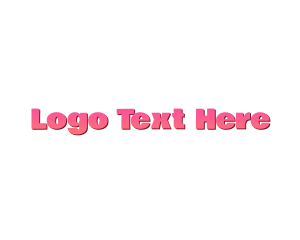 Fresh - Fresh Pink Wordmark logo design