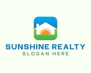 Sun Eco House logo design