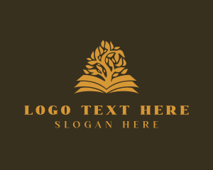 Library - Book Tree Publisher logo design