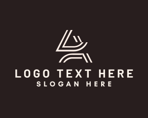 Paralegal - Legal Firm Letter A logo design