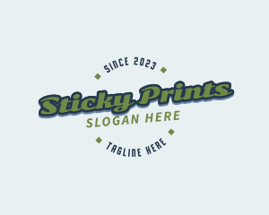 Retro Funky Business logo design